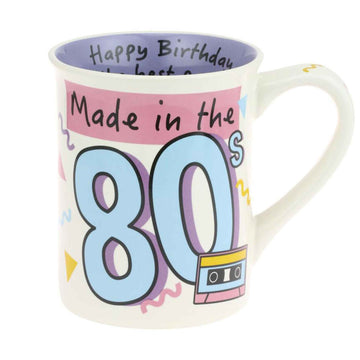 Made in 80s Fun Coffee Mug Cup